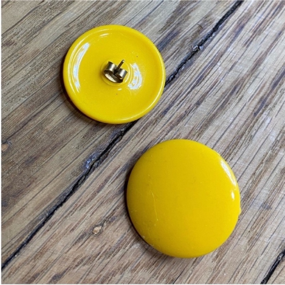 Yellow Earrings